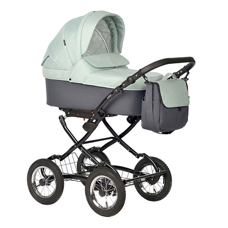 Коляска BLUES Classic (Indigo) (Bl 07 (мятный))