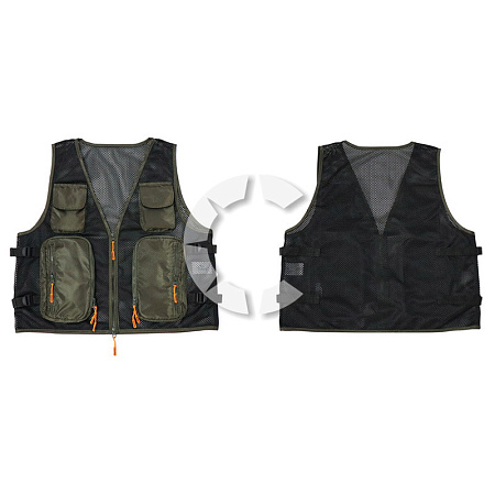 Жилет рыболовный "СЛЕДОПЫТ" Standart, р. 54-58/10/