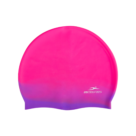 Шапочка для плавания 25DEGREES Relast Pink/Purple 25D21011A, силикон