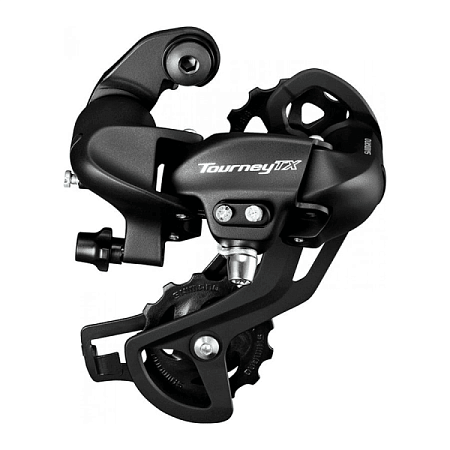 Переключатель задний Shimano Tourney TX800 GS 7/8ск черный б/уп ARDTX800SGSL