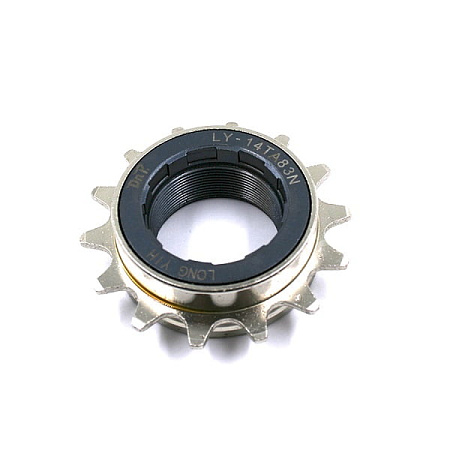 Трещотка BMX DNP LY-14TA83N, 1/2*3/32 14T,резьба M30*1.Cro-Mo,30кликов,8-шлицев,никелированная