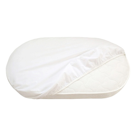 Защитный непромокаемый наматрасник (махра+клеенка) "Машенька" овал
