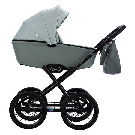 Коляска MORENO SL 2в1 (AroTeam) (09 (св.бежевый+св.бежевая кожа))