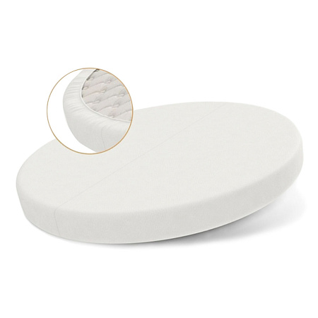 Защитный непромокаемый наматрасник (махра+клеенка) "Машенька" круг