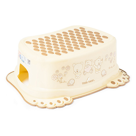 Подставка под ножки МИШКА антискольз. (упак.5шт.) (Tega) (белый)