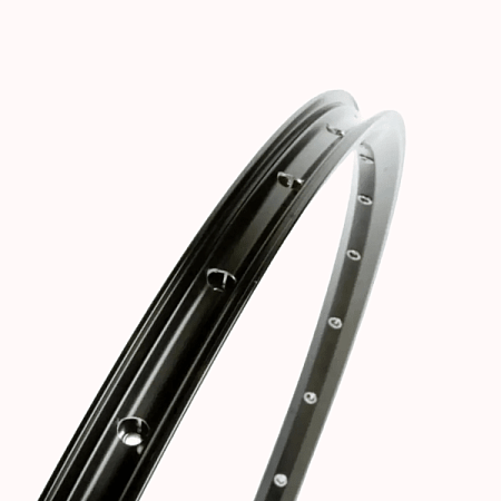 Обод 26" HLQC-02AB 14Gх36Н алюм., черный, фрезер., пистонир./330135