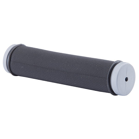 Грипсы HL-G103 130 мм чёрно-серебристые/150268