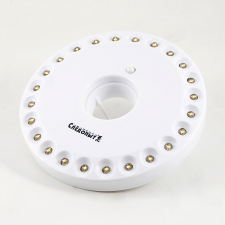 Фонарь кемпинговый "СИБИРСКИЙ СЛЕДОПЫТ-Лунный Свет 24", 24L, 4хАА/120/