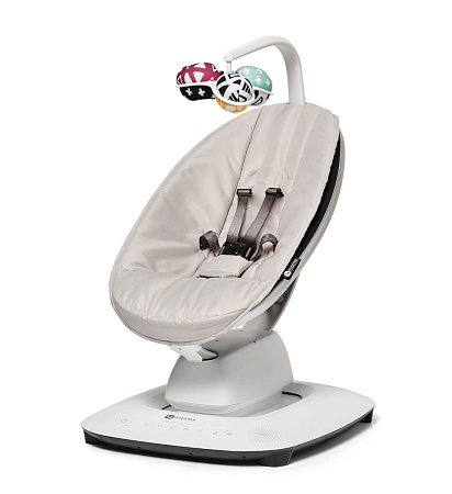 Кресло-качалка 4moms mamaRoo New серебро 2001003