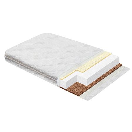 Матрас LUX LIFE, стеганный трикотаж ALOE (60*120*12)(indigo)