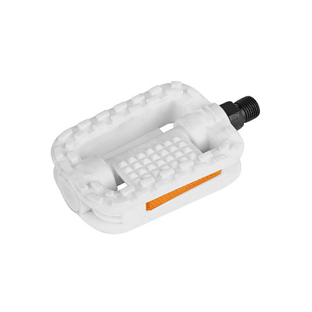 Педали вело FP-826 пластик белые 9/16"/360075