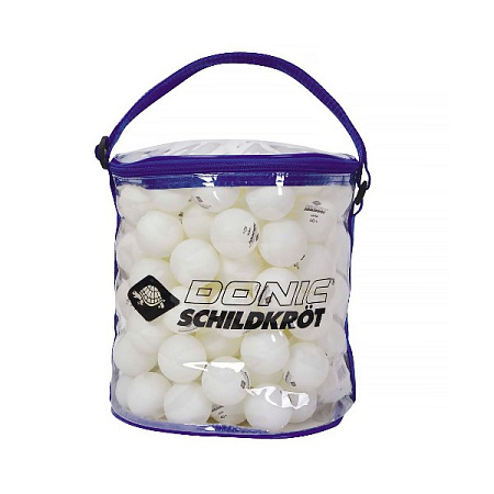 Мячики для н/тенниса DONIC JADE 40+, белый (144 шт.)