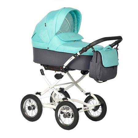 Коляска BLUES Classic (Indigo) (Bl 07 (мятный))