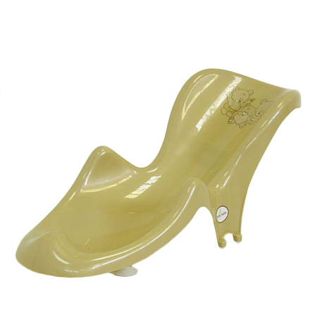 Горка в ванну МИШКА антискольз. (упак.10шт.) (Tega) (белый)