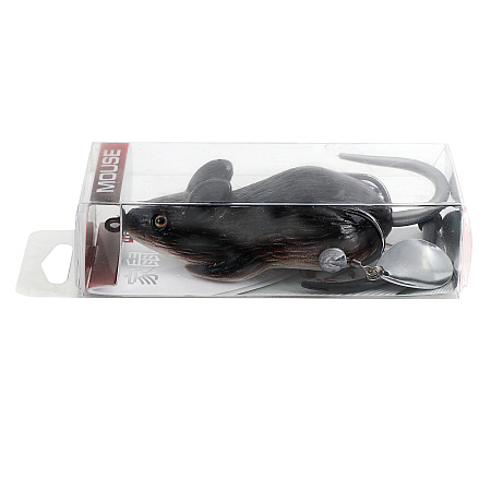 Мышь-незацепляйка Namazu MOUSE с лепестками, 76 мм, 26 г, цвет 14, крючок-двойник YR Hooks (BN) #2/0