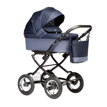 Коляска BARBARA 2в1 Classic (Indigo) (Ba 08 (бежевый))