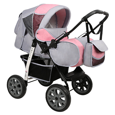 Коляска AMELIA I (Alis) (Am 12 (серый+шалфей))