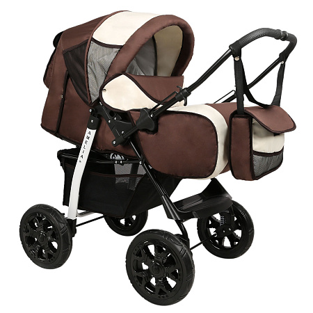 Коляска AMELIA I (Alis) (Am 12 (серый+шалфей))