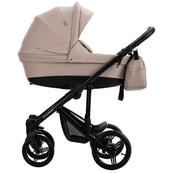 Коляска MAGNUM PRIMA 2в1 (Bebetto) (Prima 01 (белая кожа))