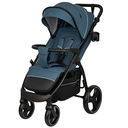 Коляска EPICA XL'2025 (2кол.(20,3см)2кол.(29см))(упак.1шт.)(Indigo) (черный)