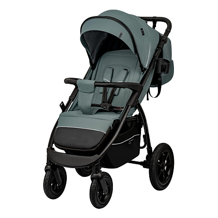 Коляска EPICA XL AIR с сумкой'2025 (2кол.(20,3см)2кол.(29см))(упак.1шт.)(Indigo) (черный)