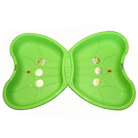 Песочница-бассейн "Крыло бабочки" размер 1120*880*180 (упак. 4 шт.) (оранжевый)