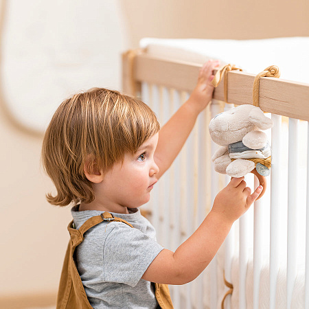 Игрушка мягкая Nattou Soft toy CHARLIE Собачка с вибрацией 388436