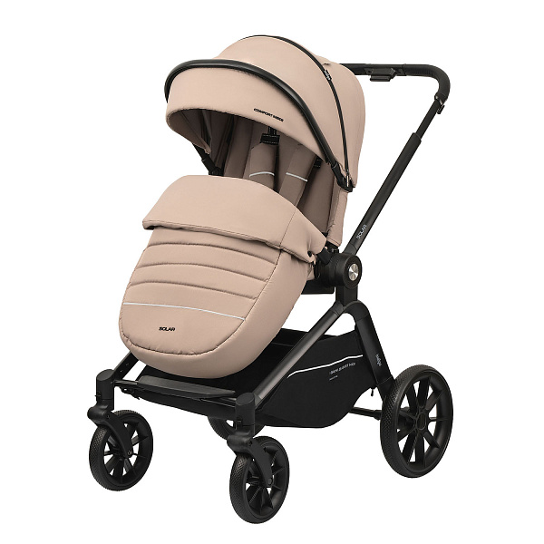 Коляска SOLAR 2в1 (Indigo) (черный)