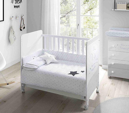 Набор Micuna Claire покрывало+борт 140*70 TX-1732