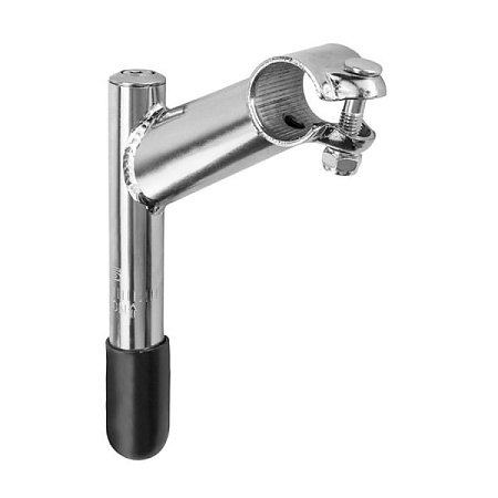 Вынос руля DTS-663 для резьб. рул. колонки 1' 25,4x80мм, стальн. серебр/140012