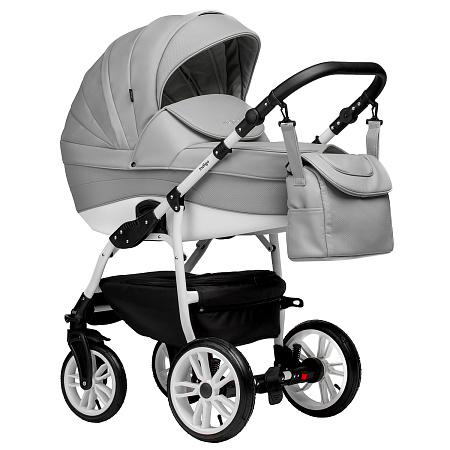 Коляска INDIGO Special 2в1 (Indigo) (Is 09 (т.серая кожа))