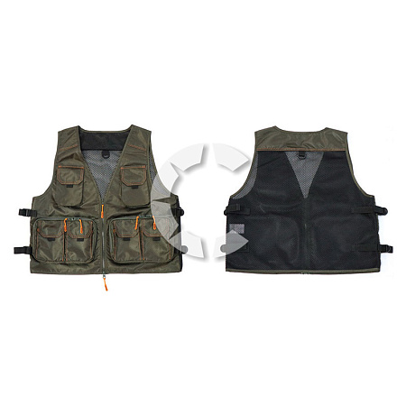 Жилет рыболовный "СЛЕДОПЫТ" Standart+, р. 48-52/10/