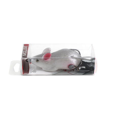 Мышь-незацепляйка Namazu MOUSE с лепестками, 76 мм, 26 г, цвет 17, крючок-двойник YR Hooks (BN) #2/0