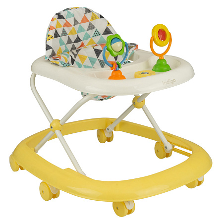 Ходунки "SUNNY" 6 колес, муз. (упак.7 шт.) (Indigo) (зеленый)