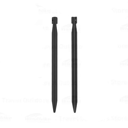 Колышки для палатки Naturehike CNK2300ZP016 алюминиевые 20cm 8шт чёрный