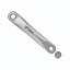 Шатун левый A00C 170mm серебро/580007