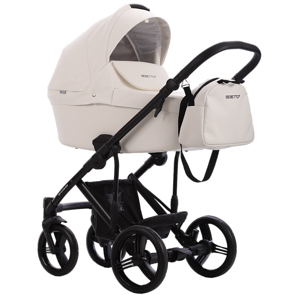 Коляска MAGNUM LIGHT PRO 2в1 (Bebetto) (Light pro 01 (св.бежевая кожа))