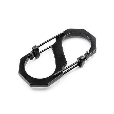 Карабин "СЛЕДОПЫТ" 5,5 см, двойной, сталь/500/1000/