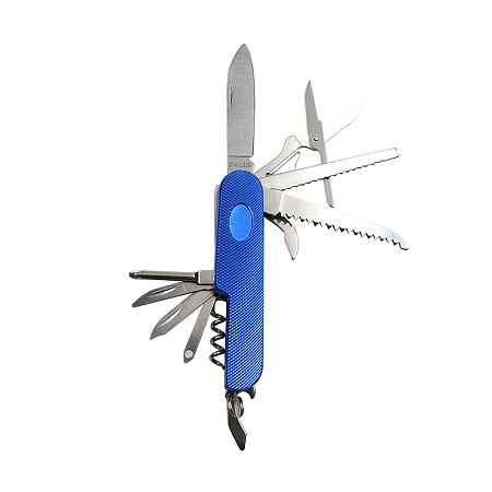 Мультитул "СЛЕДОПЫТ", 90х23х20 мм, 11 предметов, в коробке/120/