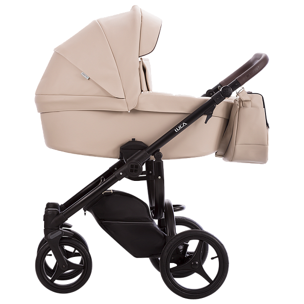 Коляска LUCA PRO 2в1 (Bebetto) (Pro 30 (св.бежевая кожа))