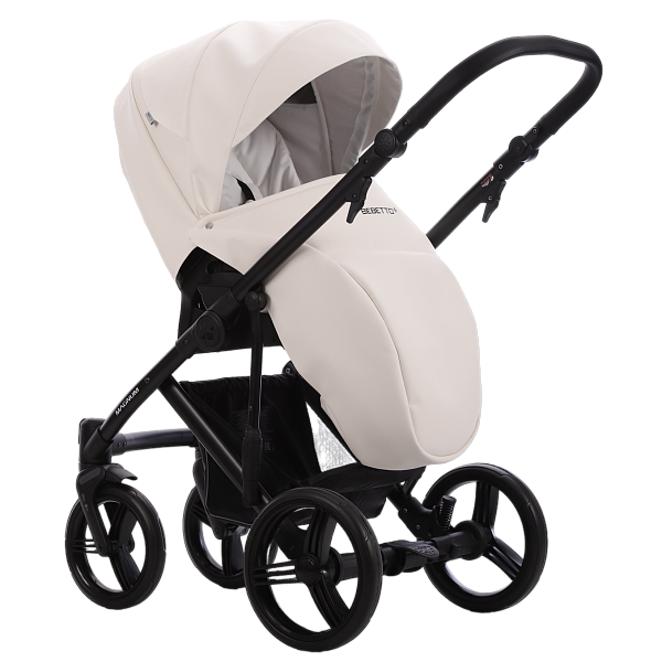 Коляска MAGNUM LIGHT PRO 2в1 (Bebetto) (Light pro 01 (св.бежевая кожа))