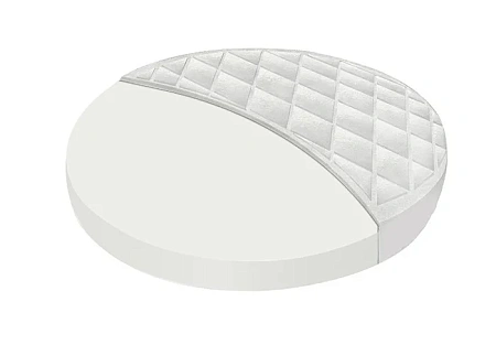 Матрас КРУГ Farfello "Light" 75*75*11 жаккард, Форплит