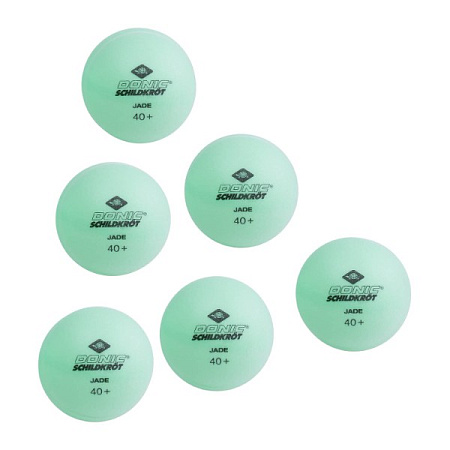 Мяч для настольного тенниса Donic Glow in the dark, 6 шт.