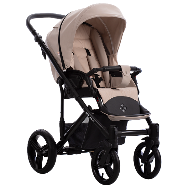 Коляска MAGNUM PRIMA 2в1 (Bebetto) (Prima 01 (белая кожа))