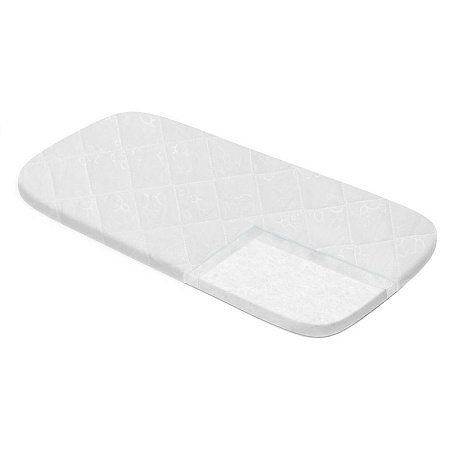 Матрасик в коляску JUNIOR MINI, стеганая микрофибра (38*78)(indigo)