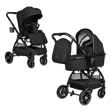 Коляска модульная 2в1 Farfello Camille Comfort (Черный / Black)