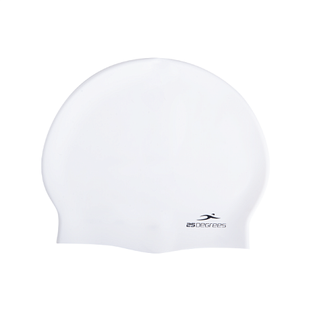 Шапочка для плавания 25DEGREES Nuance White 25D21004A, силикон