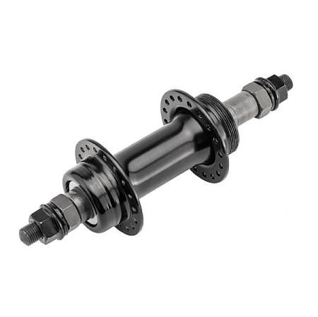 Втулка задняя AE-241R 36H 3/8" гайки/сталь/чёрн./130251