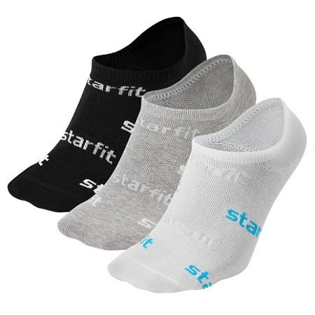 Носки спортивные Starfit Street SCS2573PG, мультиколор, 35-38, 3 пары