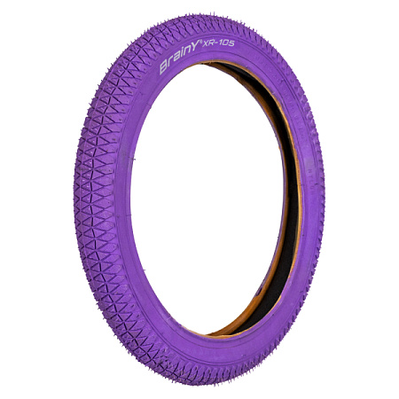 Велопокрышка 16' BrainY 16x2.125 фиолетовая XR-105/690047